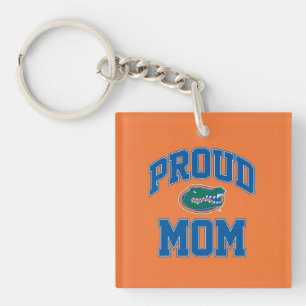 Proud Gator Mom Keychain