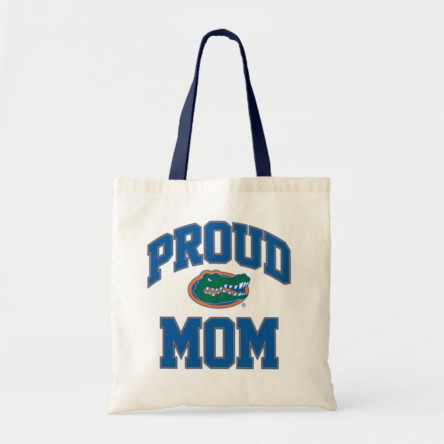 Proud Gator Mom Tote Bag (Front)
