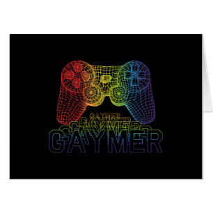 Proud Gaymer, Gay Pride Gaming Card