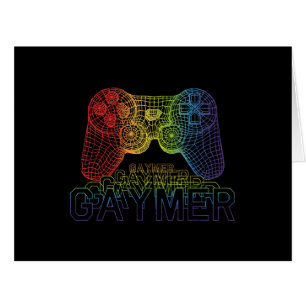Proud Gaymer, Gay Pride Gaming Cards