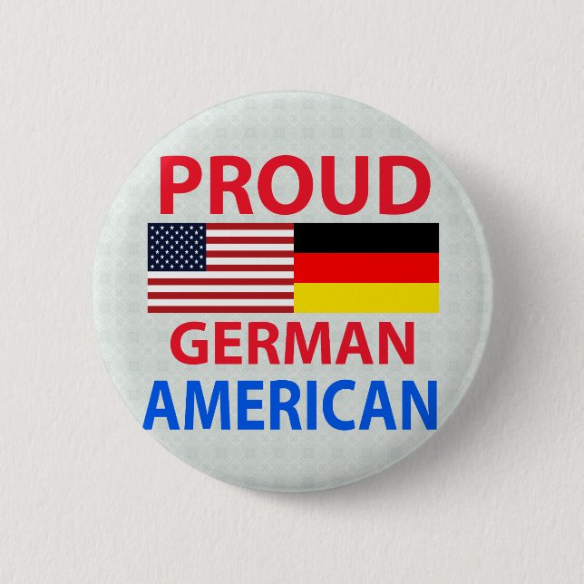 Proud German American Button (Front)