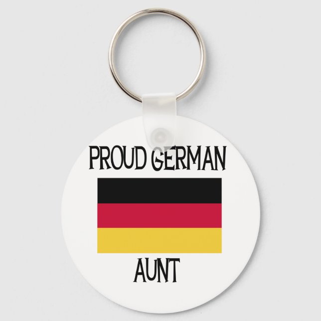 Proud German Aunt Keychain (Front)
