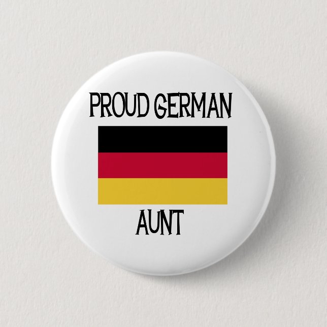 Proud German Aunt Pinback Button (Front)