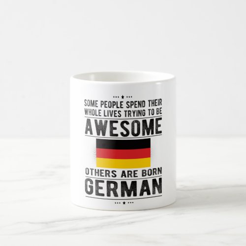 Proud German Flag Germany Heritage German Roots Coffee Mug