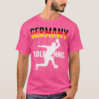 Proud Germany Table Tennis Lovers Jersey - German T-Shirt