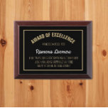 Proud Gift! Custom Best School Nurse Award plaque<br><div class="desc">Give an award that will be cherished!</div>