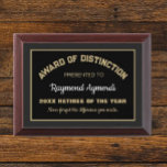 Proud Gift!  Retiree of the Year Award plaque<br><div class="desc">Give an award that will be cherished!</div>