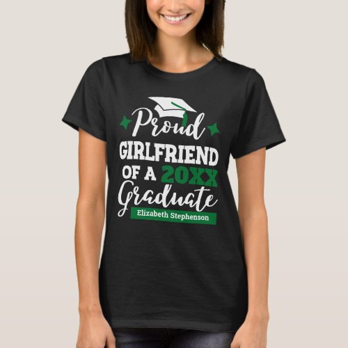 Proud Girlfriend of 2023 graduate family matching T_Shirt