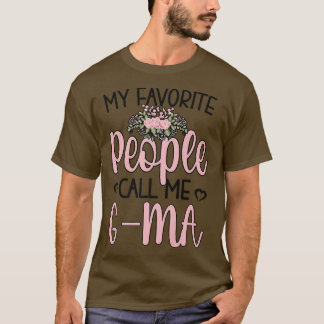Proud GMa Grandmother GMa Grandma  T-Shirt