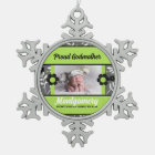 Proud Godmother Green and Gray Photo