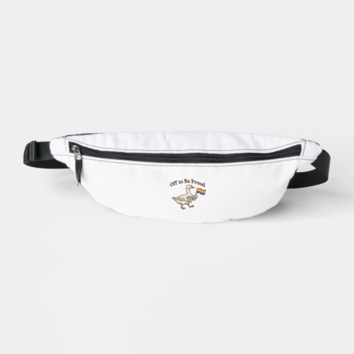 Proud Goose Pride Parade Vintage Shirt Design_1 Fanny Pack