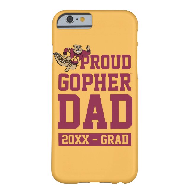 Proud Gopher Dad with Class Year Case-Mate iPhone Case (Back)