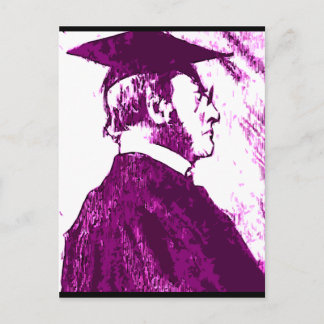 Proud Graduate Education Achievement Announcement Postcard