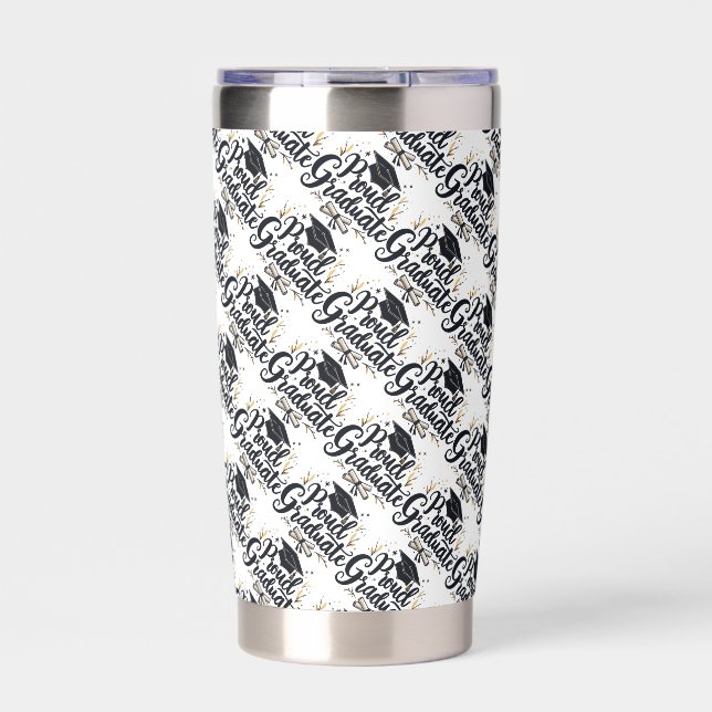 Proud Graduate Insulated Tumbler (Front)