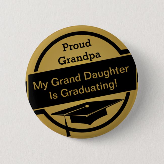 Proud Graduation Button