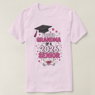 Proud Grandma of a 2026 Football Senior Class T-Shirt