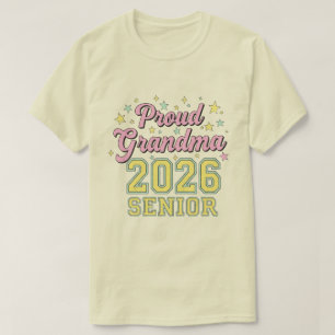 Proud Grandma of a 2026 Football Senior Class T-Shirt