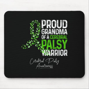 Proud Grandma Of A Cerebral Palsy Warrior Cp Aware Mouse Pad