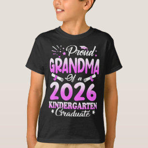 Proud grandma of a class of 2026 graduate floral T-Shirt