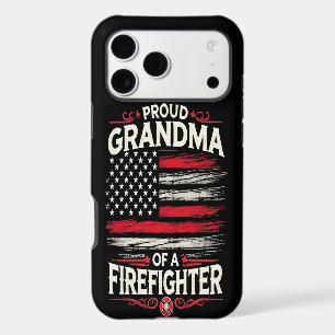 Proud Grandma of a Firefighter iPhone 17 Pro Max Case