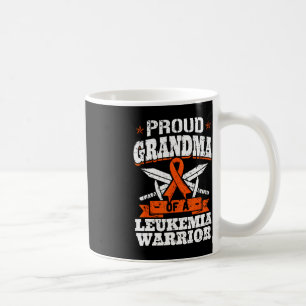 Proud Grandma Of A Leukemia Warrior Abuelo Awarene Coffee Mug