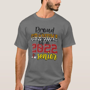 Proud Grandma Of A Senior 2022 Soccer Grandma Grad T-Shirt