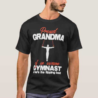 Proud Grandma of an Awesome Boy Gymnast Rings Comp T-Shirt