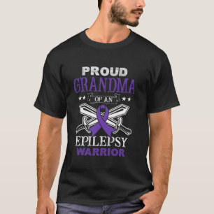 Proud Grandma Of An Epilepsy Warrior Family Matchi T-Shirt