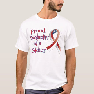 Proud Grandmother Soldier T-Shirt
