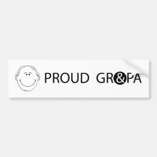 Proud Grandpa_Bumper Sticker