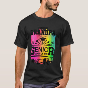 Proud Grandpa Of A Class Of 2025 Senior Graduate G T-Shirt