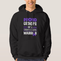 Proud Grandpa Of A Crohn's & Colitis Warrior Hoodie