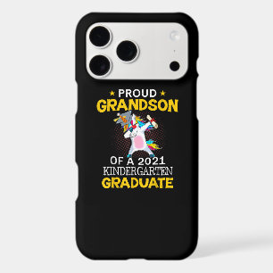 Proud Grandson 2021 Kindergarten Graduate Unicom iPhone 17 Pro Max Case