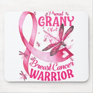 Proud Granny Of A Breast Cancer Warrior Awareness Mouse Pad