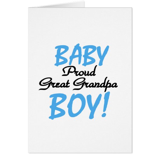 Proud Great Grandpa of Boy Tshirts and Gifts (Front)