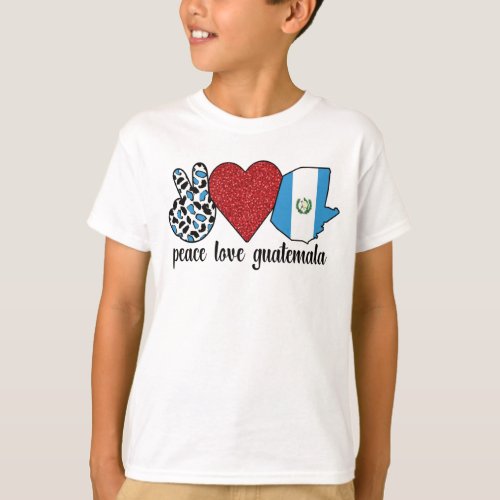 Proud Guatemalan Roots Guatemala Flag Guatemalan T_Shirt