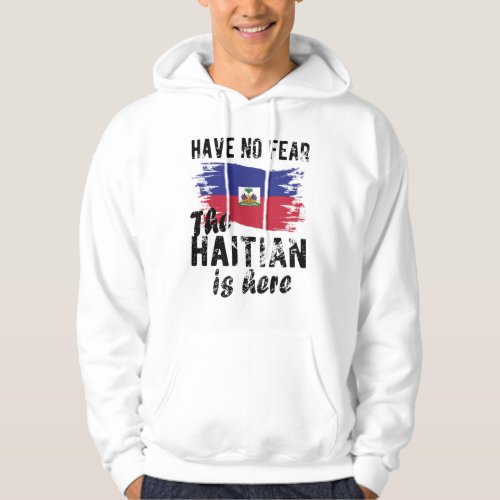 Proud Haitian Heritage Haiti Roots Haitian Flag Hoodie