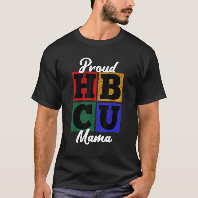 Proud HBCU Mom Vintage T-Shirt (Front)