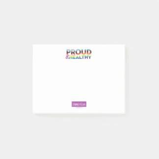 Proud & Healthy Post-It® Notes