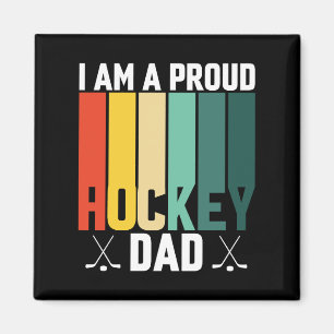 Proud Hockey Dad Magnet