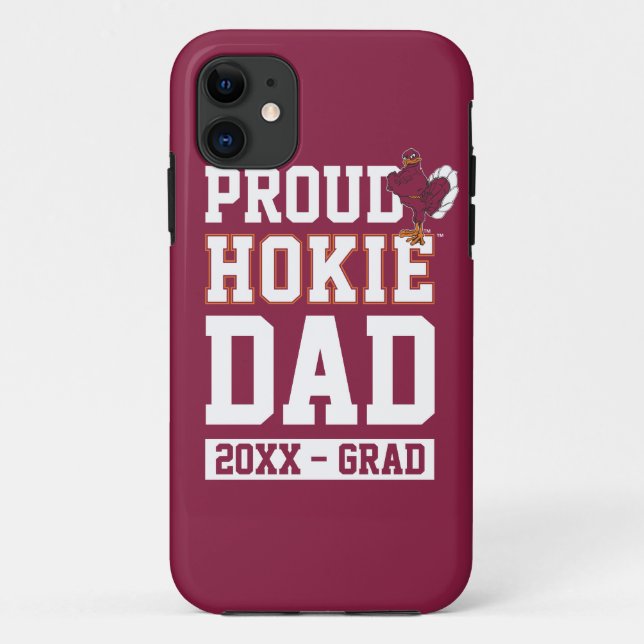 Proud Hokie Dad Class Year Case-Mate iPhone Case (Back)