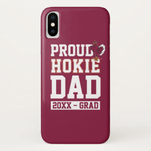 Proud Hokie Dad Class Year iPhone X Case