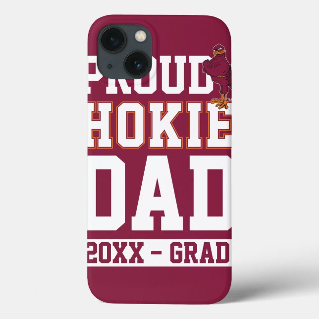 Proud Hokie Dad Class Year Case-Mate iPhone Case (Back)