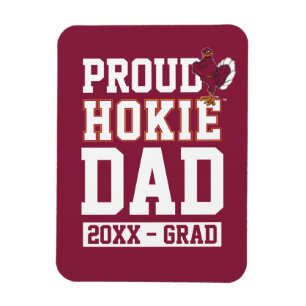 Proud Hokie Dad Class Year Magnet