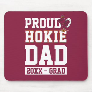 Proud Hokie Dad Class Year Mouse Pad