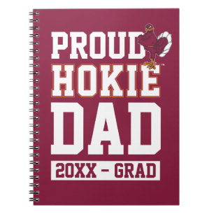 Proud Hokie Dad Class Year Notebook