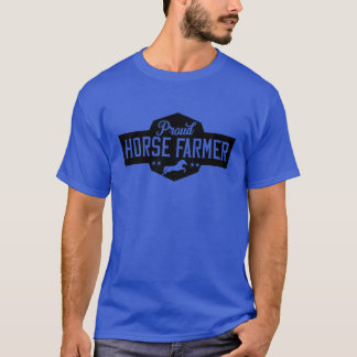Proud Horse Farmer Breeder Stablehand Breeding gif T-Shirt