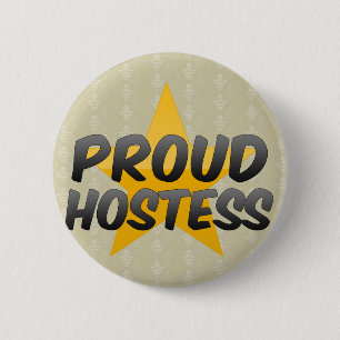 Proud Hostess Button