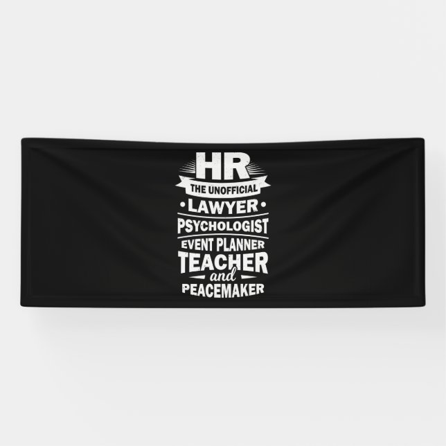 Proud Human Resources Banner (Horizontal)