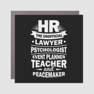 Proud Human Resources Car Magnet